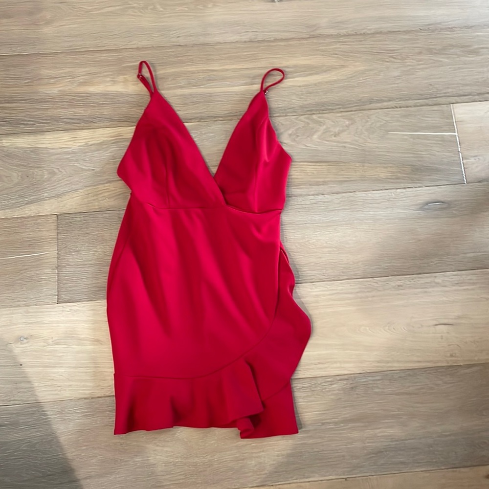 Sunset & Spring Red Mini dress